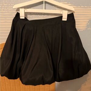 a new day Black Bubble Skirt